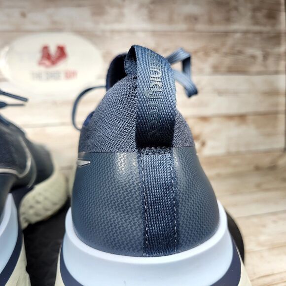 Nike React Men Size 13 Infinity Run Flyknit Blue Fox Athletic Shoes - Picture 11 of 14